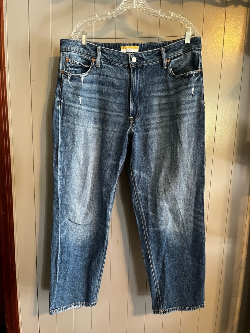 Maurices Legacy Straight Short Length Denim Jeans dark wash like new